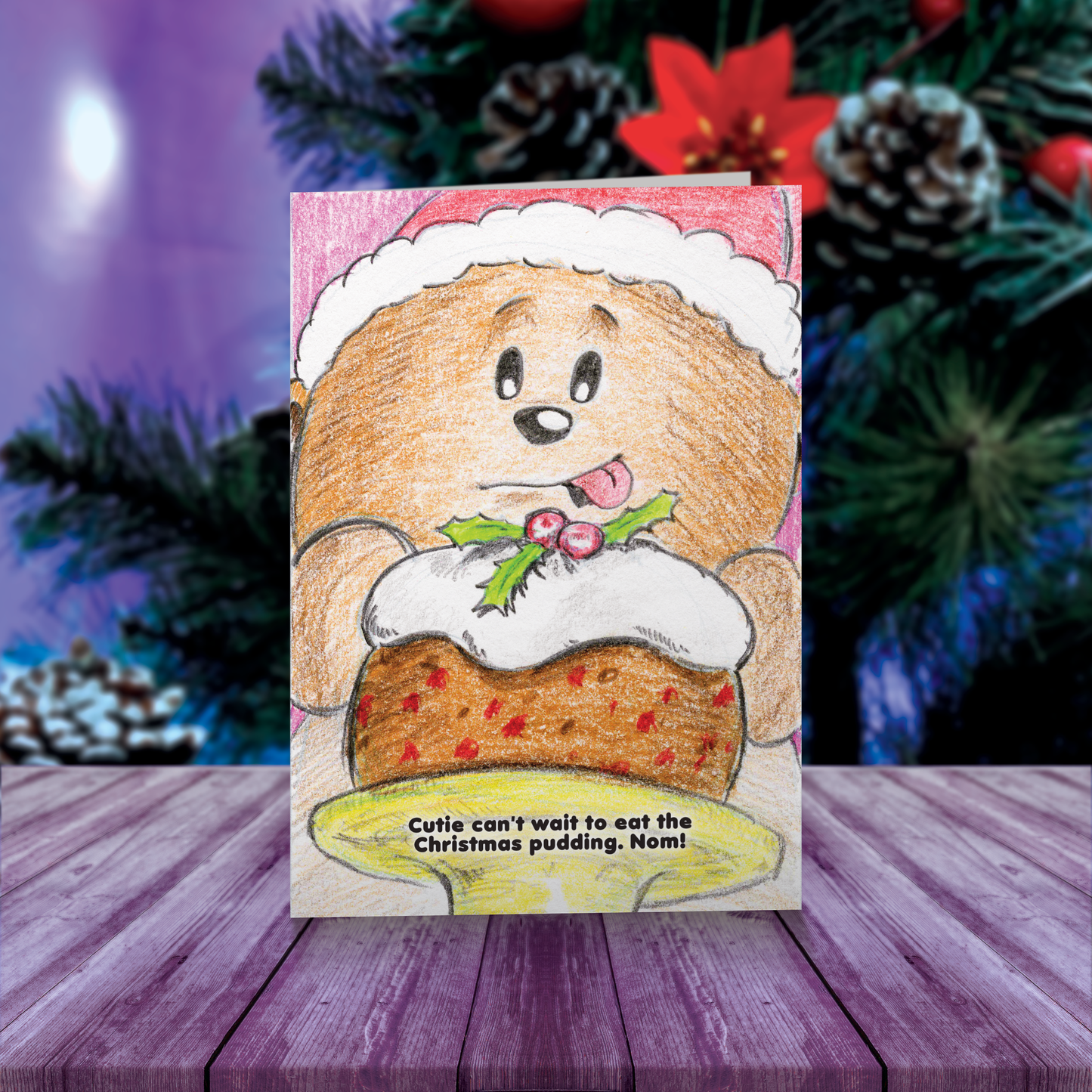 Cutie Christmas pack – 6 x A6 Greeting Cards