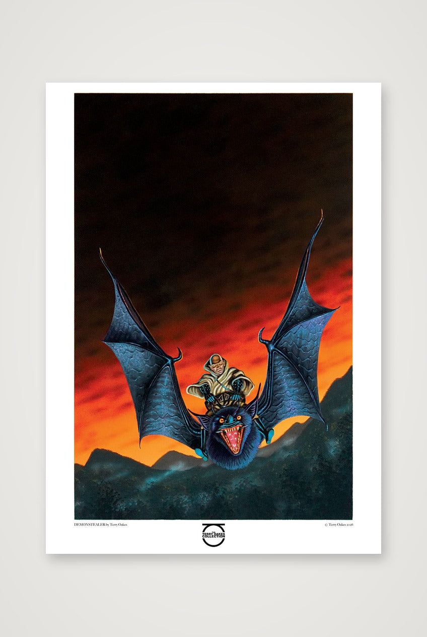 Demonstealer_print_A2_Giclee Art Print — 42×59cm, 17×23" Print only