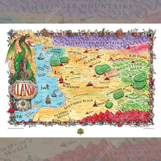 Allansia map 2023 – Prints