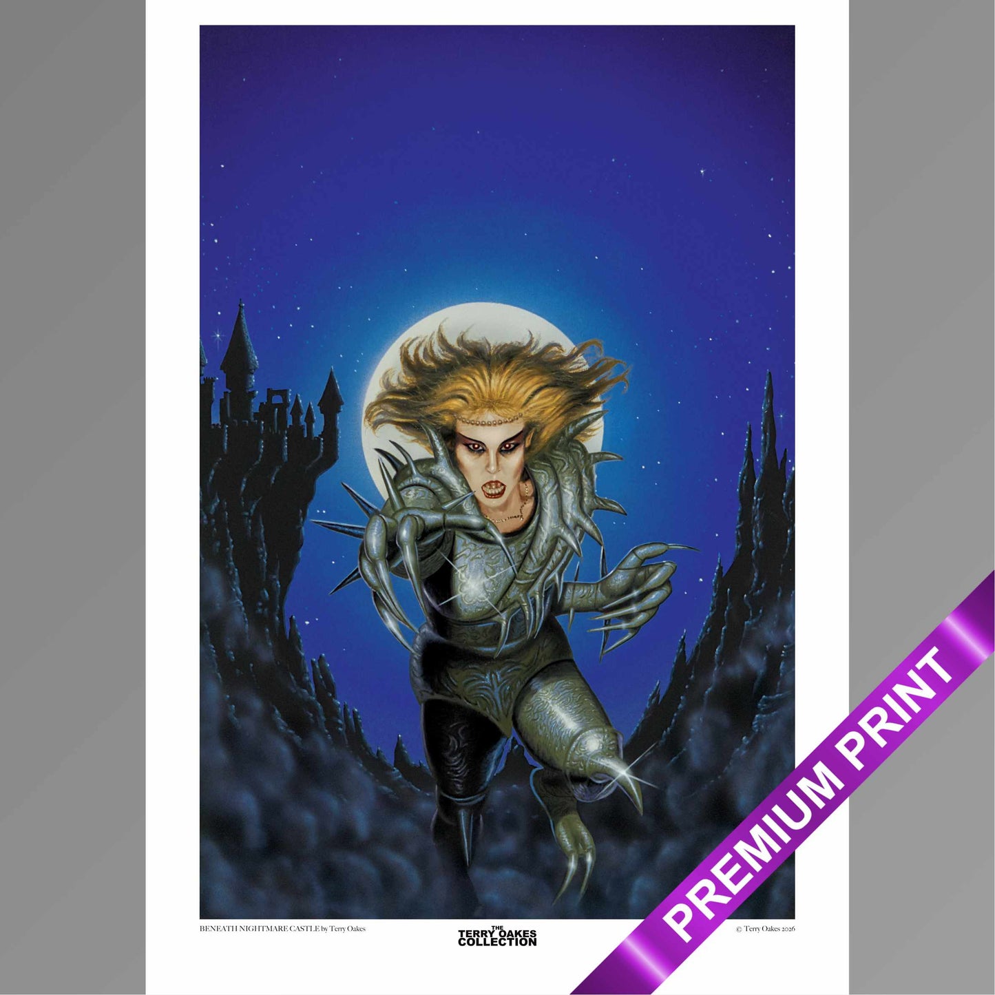 Beneath Nightmare Castle – Premium Format Giclée Art Print