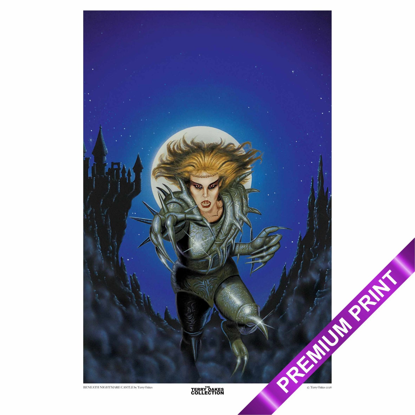 Beneath Nightmare Castle – Premium Format Giclée Art Print