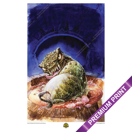 Deathtrap Dungeon – Premium Format Gilcée Art Print