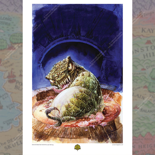Deathtrap Dungeon colour cover – Prints