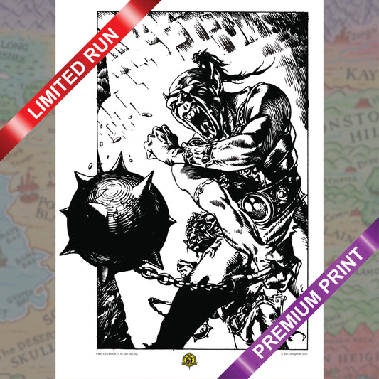 Orc Champion – Premium Format C-Type Art Print
