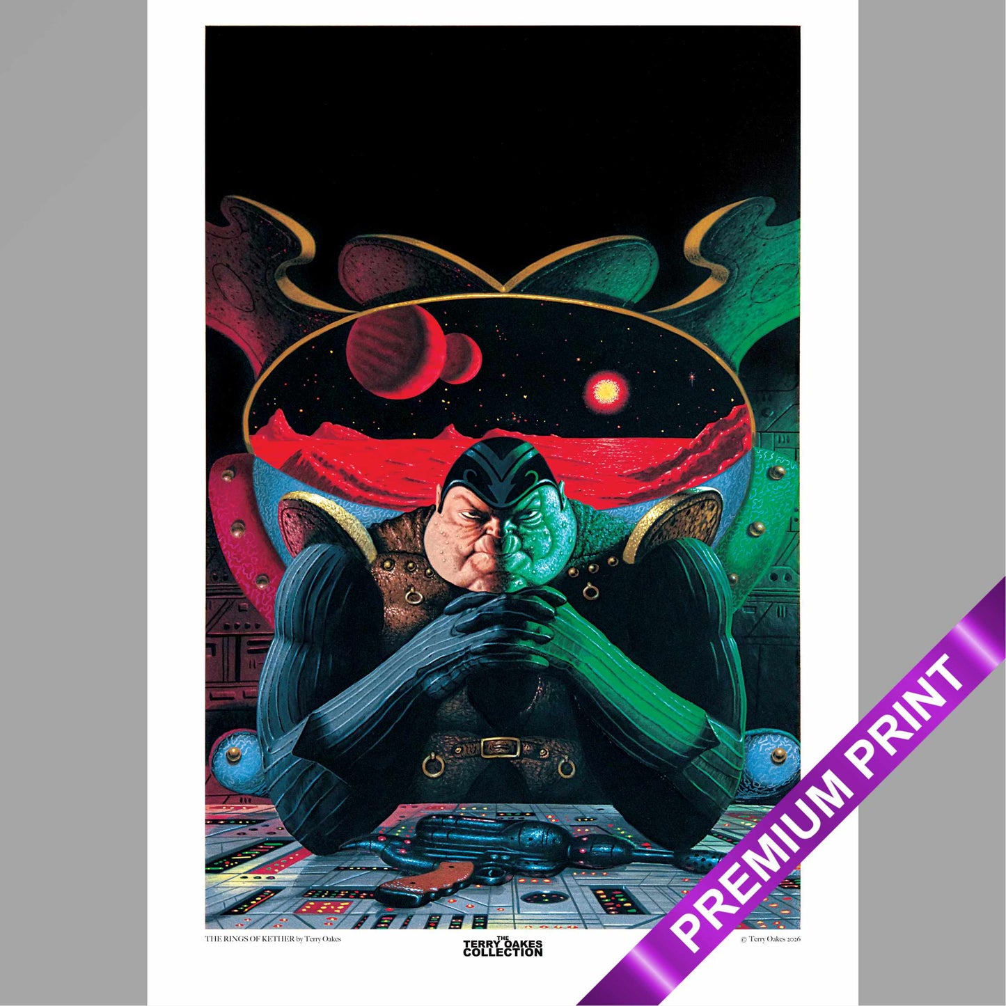 Rings of Kether (The) – Premium Format Giclée Art Print