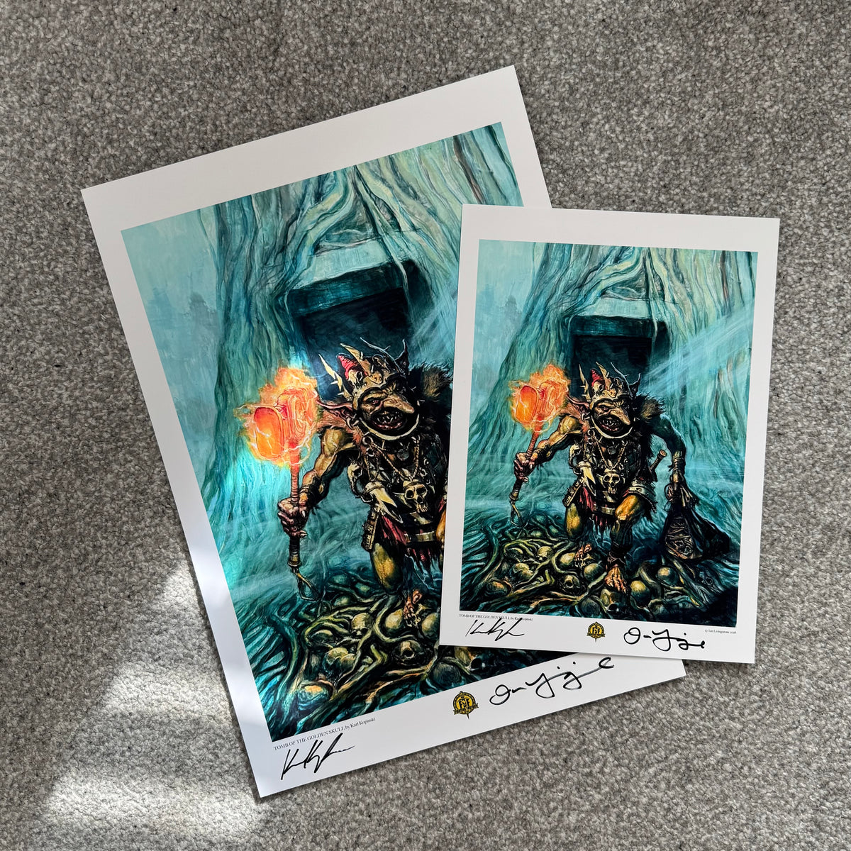 Tomb of the Golden Skull – SIGNED LIMITED EDITION Prints