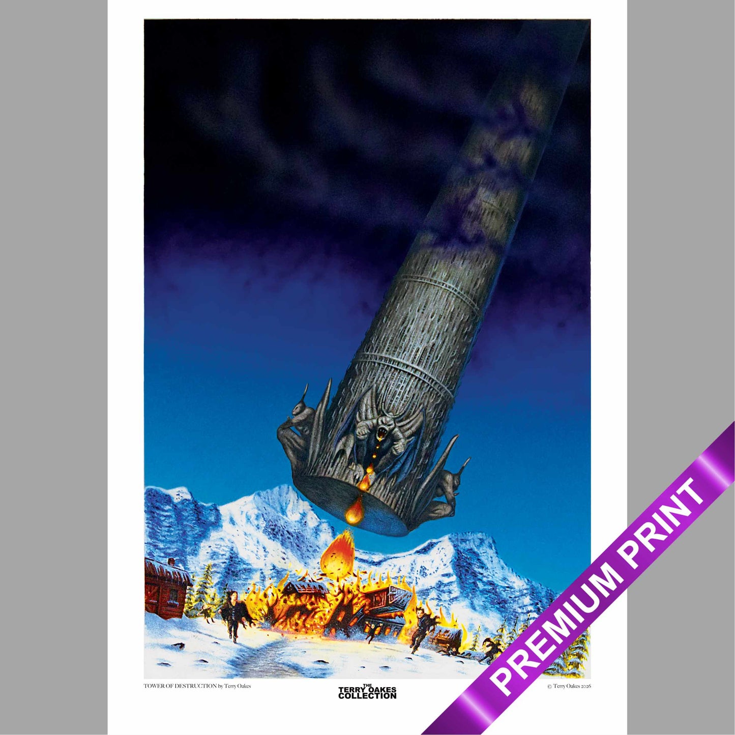 Tower of Destruction – Premium Format Giclée Art Print