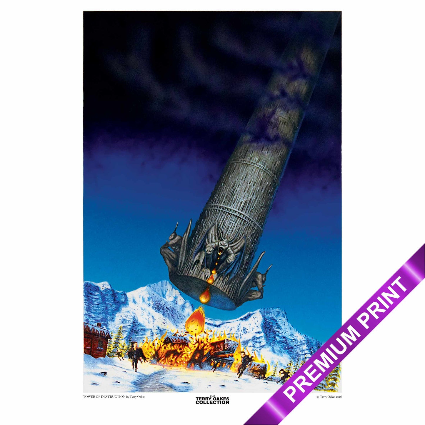 Tower of Destruction – Premium Format Giclée Art Print