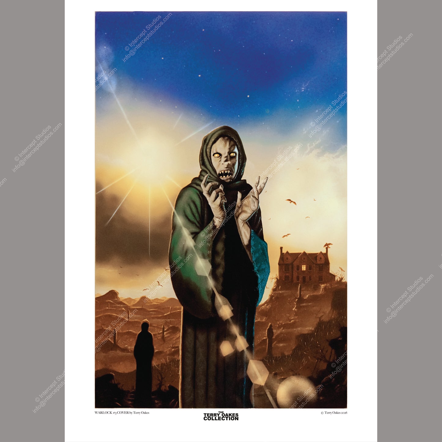 Warlock #3 – Fighting Fantasy Magazine cover – Prints